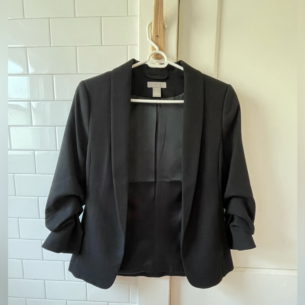 H&M Black Blazer, XS